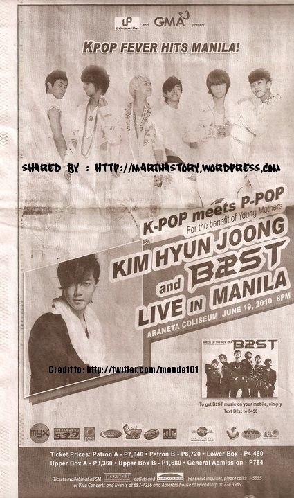 [02/07/10][TRANS][Info] SS501 Leader Hyunjoong will be in Manila June 19,2010 whilst Magnae Hyungjoon on the 14th! Khj_beast_concert_phixr